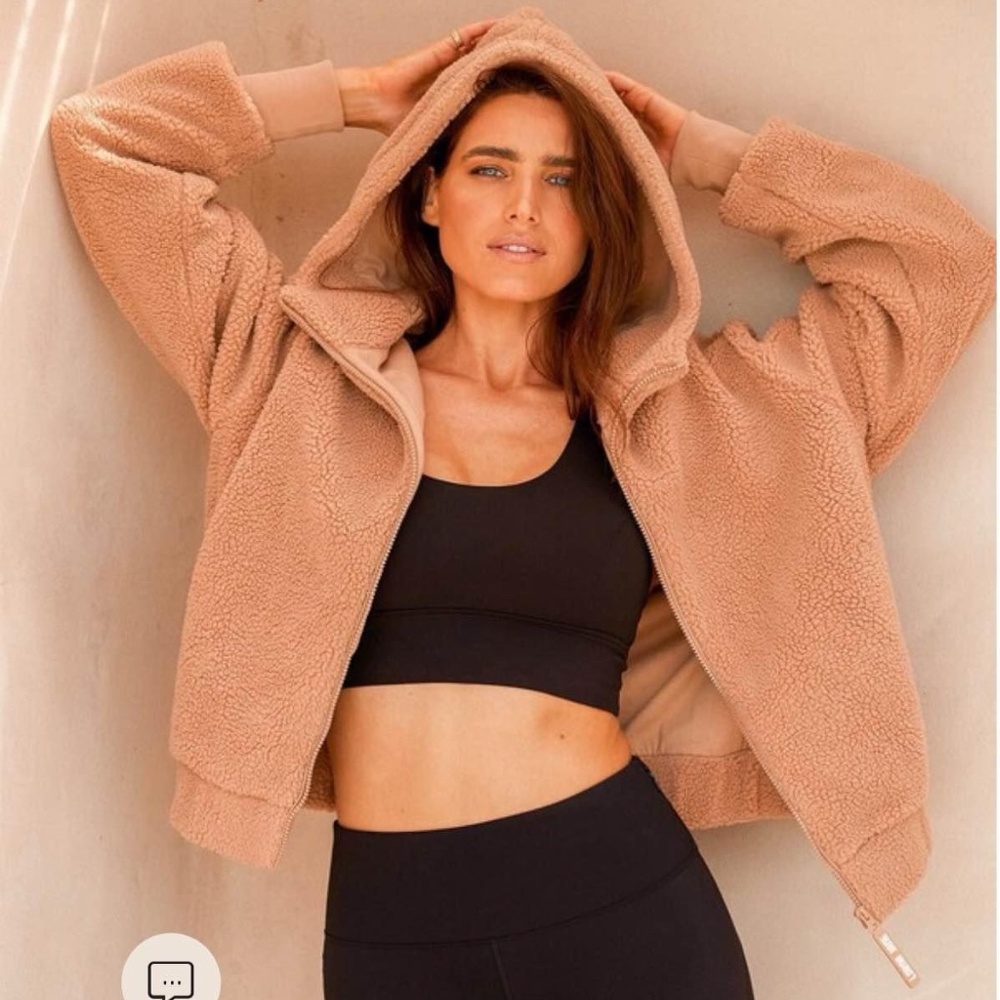 Lorna Jane sherpa jacket oversized xs